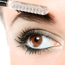 Eyebrow threading and shaping